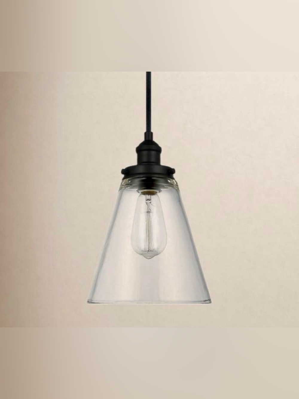 Topanga 1-Light Single Cone Pendant